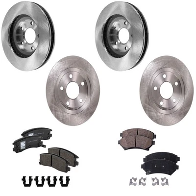 Front & Rear Brake Disc Rotors and Pads Kit for Olds Le Sabre Buick LeSabre - Image 1 of 4