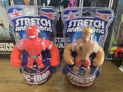 STRETCH ARMSTRONG & VAC-MAN (2025) 7" FIGURES BRAND NEW! Hasbro Basic Fun - Image 1 of 4