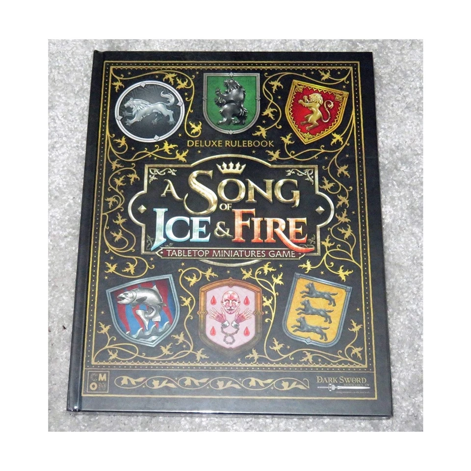 CMON Song of Ice & Fire Song of Ice and Fire, A Deluxe Rulebook SW (New) - Image 1 of 1