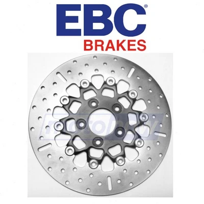 EBC Rear 10 Button Floater Wide Band Brake Rotor for 2004-2006 Harley pe — 第 1/4 张图片