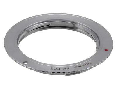 Lens Mount Adapter Compatible with Pentax K Mount (PK) SLR Lens to Canon EOS ... - Image 1 of 3