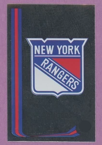 1989 89-90 PANINI HOCKEY STICKERS TEAM LOGO FOIL NEW YORK RANGERS #278 - Picture 1 of 1