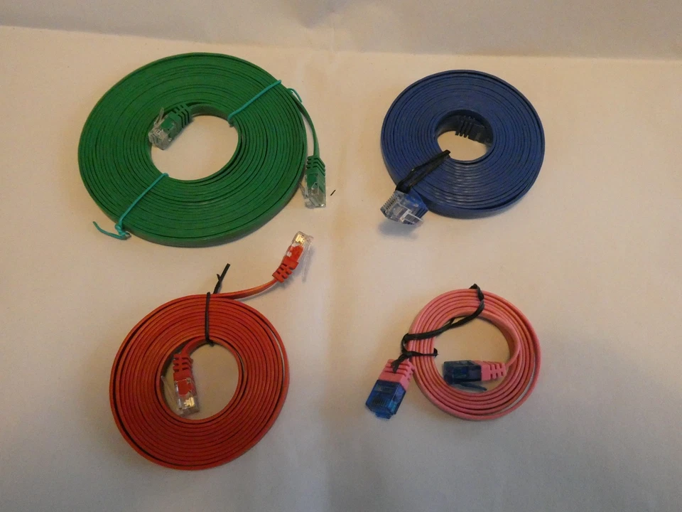 LOTTO 6 PEZZI CAVI ETHERNET CAT6/ 7 E HDMI FAST DI VARIA MISURA - Immagine 1 di 4