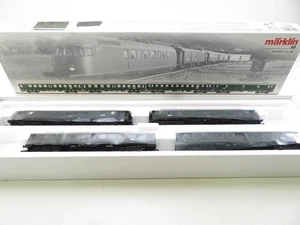(YHG070) Märklin 41327 H0 AC Juego de vagones de tren rápido para VT 92.5 de la DB, EMBALAJE ORIGINAL - Imagen 1 de 8