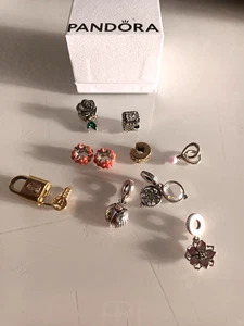 Pandora Set 10 Charms - sehr guter Zustand! - Bild 1 von 4