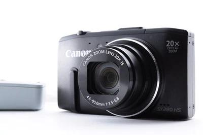 Canon PowerSHot SX280 HS Black Exc+5 Digital Camera 12.1MP Y3195 - Image 1 of 4