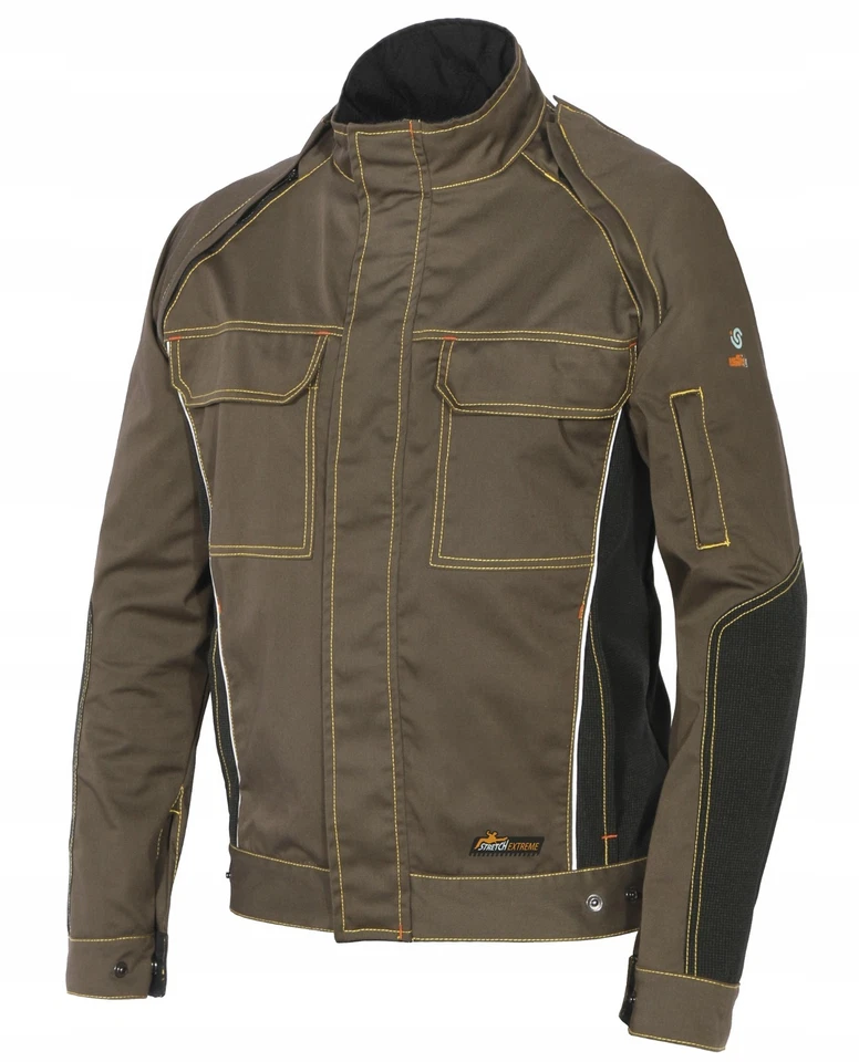 GIACCHETTO Giubbino tecnico da lavoro ISSA STRETCH EXTREME 8845B COLORE FANGO - Immagine 1 di 1