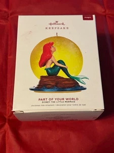 PART OF YOUR WORLD KLEINE MEERJUNGFRAU 2019 DISNEY PUNZE ANDENKEN ORNAMENT NEU - Bild 1 von 2