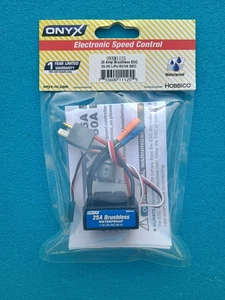ONYX M1125 Programmable Brushless 25A 2S-3S LIPO Brushless ESC  --- RARE - Picture 1 of 2