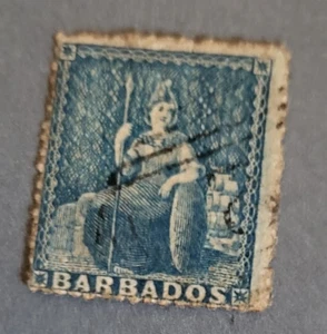 Stamps Barbados  Scott #2 used - Picture 1 of 1