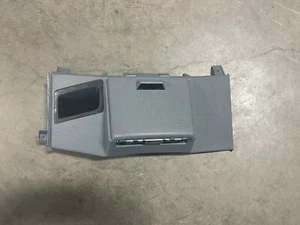 2008-2016 FORD F250 F350 LARIAT XLT FX4 CENTER CUP HOLDER BEZEL GRAY OEM - Picture 1 of 3
