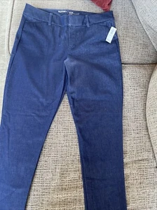 Old Navy Pixie Mid Rise Blue Jeans Size 10 Skinny - Picture 1 of 4