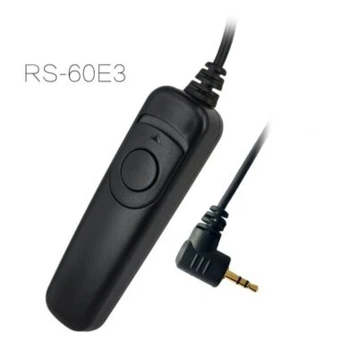 RS-60E3 Remote Shutter Release For Canon 700D/650D/550D/60D/600D/G1X Wired Cord - Image 1 of 4