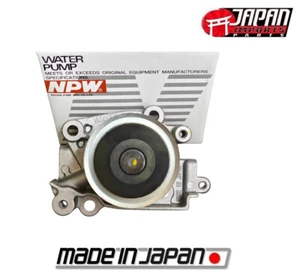 NPW Water Pump with Gasket for Mirage 1.8L 97-02 Lancer 2.0L SOHC Made Japan - Picture 1 of 3