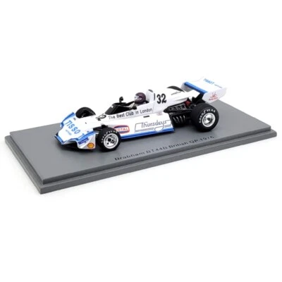 Bob Evans Brabham BT44 GP di Gran Bretagna 1976 - 1/43 Spark Models - Immagine 1 di 3