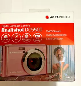 AGFA PHOTO Digitale Kompaktkamera Realishot DC5500 24MP NEU OFFIZIELLER 24H-VERSAND - Bild 1 von 2