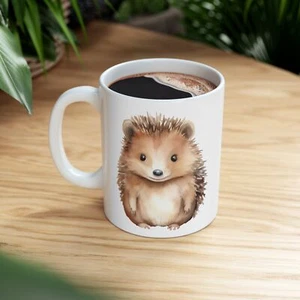 Porcupine coffee mug, wild animal mug, cute animals mug,fun animal gifts - Picture 1 of 11