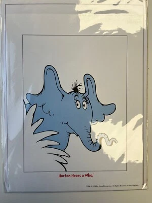 Dr. Seuss "¡Horton Hears a Who!" - Impresión artística Foto 1 de 2