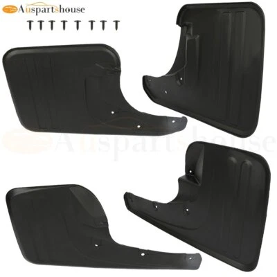 4pcs Mud Flap Splash Guard Fender Mudguard Kit Fits 10-14 Toyota Hilux Vigo 2.7L - Изображение 1 из 4