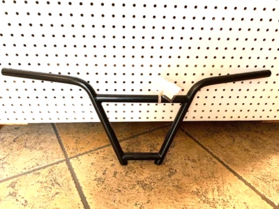 Manillar de bicicleta Cro-mo negro estilo libre 29" L x 8,75" RISE BMX bicicletas Foto 1 de 2