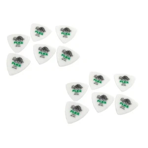 Dunlop Guitar Picks Flex Triangle 12 Picks .88mm Medium-Heavy (456P.88) - Picture 1 of 5