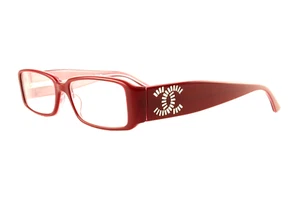 Rare Authentic Chanel 3116-B c. 889 Red Pink 51mm Glasses Frames Italy - Picture 1 of 5