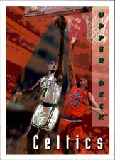 1992-93 Upper Deck Boston Celtics Basketball Card #351 Dee Brown TFC