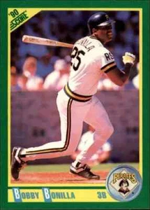Bobby Bonilla ⚾ 1990 Score Baseball #170 Pittsburgh Pirates - Picture 1 of 2