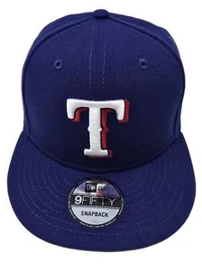 Texas Rangers Authentic New Era 9FIFTY Black Snapback Baseball Cap - Picture 1 of 5