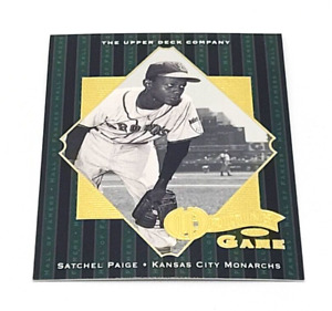 2001 Upper Deck Origins Of The Game Baseball Satchel Paige Monarchs #56