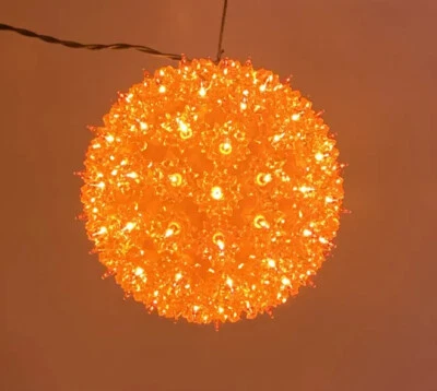 Vintage Starlight Esfera Luz Ámbar 100 Luces Interior/Exterior Belén Foto 1 de 4