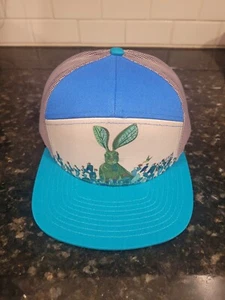 Katherine Homes 7 Panel Cap Womens Jack Tabbit Cacti Back Mesh Snapback #2 - Picture 1 of 2