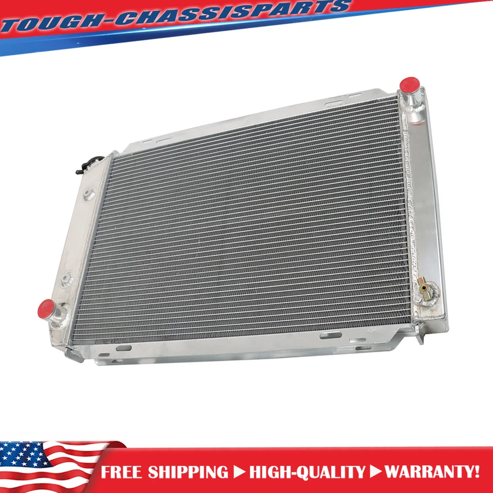 Radiador de carreras para Lincoln Continental 5,0 L V8 1982-86 1987 3 filas aluminio completo Foto 1 de 4