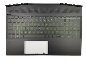 HP Pavilion 15-DK 15T-DK Portugal QWERTZ Palmrest Backlit Keyboard L58826-131 - Bild 1 von 2