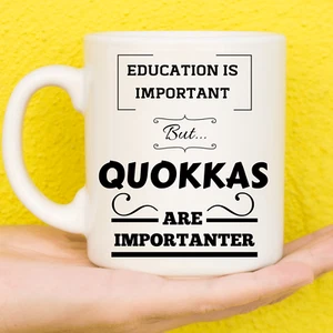 Bildung Quokkas Tasse | Quokka Geschenke | Geschenke für Quokka Liebhaber | Geburtstagstasse - Bild 1 von 1
