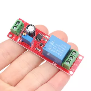 NE555 DC 12V Delay Relay Shield Timer Switch Adjustable ModuleS2*a5 - Picture 1 of 12