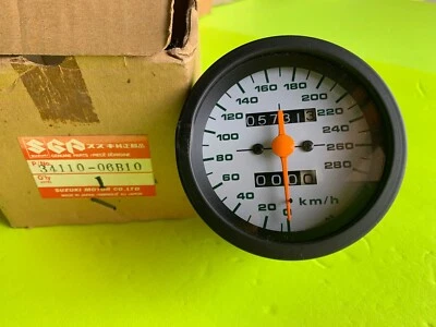 Velocímetro Suzuki 1986 1987 1988 GSXR 1100 34110-06B10 NOS OEM Foto 1 de 3