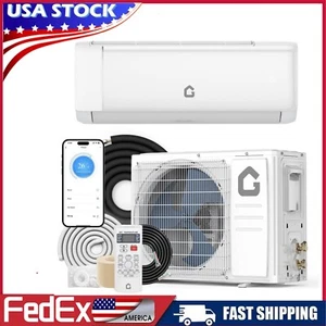 12000 BTU 19 22 SEER Ductless Mini Split Air Conditioner & Heat Pump Inverter AC - Picture 1 of 52