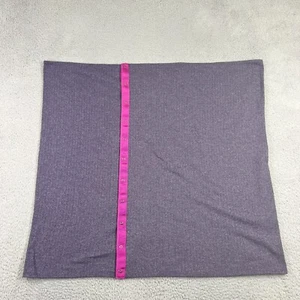 Lululemon Athletica Vinyasa Scarf Purple Striped Snap Infinity - Picture 1 of 6