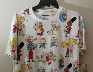 Rugrats Ren & Stimpy Hey Arnold T SHIRT Herren Large Neu Nickelodeon - Bild 1 von 7