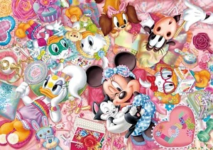 300 Piece Jigsaw Puzzle Disney Pajama Party 30.5x43cm - Picture 1 of 4