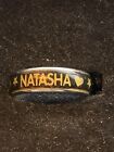 NATASHA Personalised Mood Ring Colour Changing Stainless Steel New