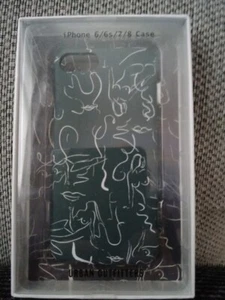 Urban Outfitters Handyhülle - Eve Abstract Black - für iPhone 6/6s/7/8 - UVP 16£ - Bild 1 von 3