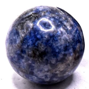 25mm Blue Sodalite w/ Inclusions Sphere Polished Crystal Mineral - China (1PC) - Picture 1 of 7