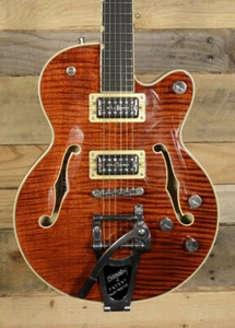 Guitarra Gretsch G6659TFM Players Edition Broadkaster Jr Semi-Hueca Mancha Bourbon - Imagen 1 de 8