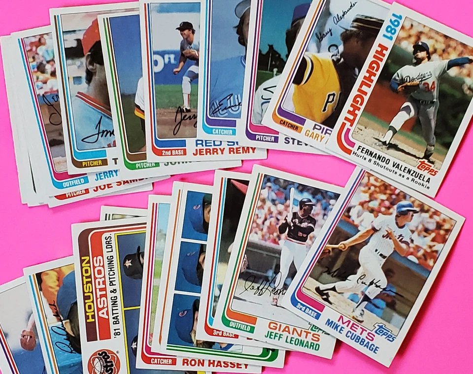 1982 TOPPS BASEBALL TRADING CARDS 1-396 YOU PICK 50% OFF 2+ FREE SHIPPING - Image 1 of 1