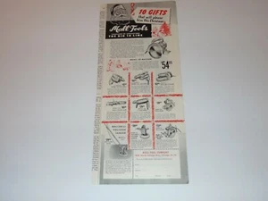 1949 MALL TOOLS COMPANY  print ad - Picture 1 of 1