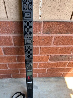 2x APC AP8858NA3 Metered PDU's 0U L6-20 4.16Kva 20A 208V 18xC13 2xC19, NO CABLES - Image 1 of 4
