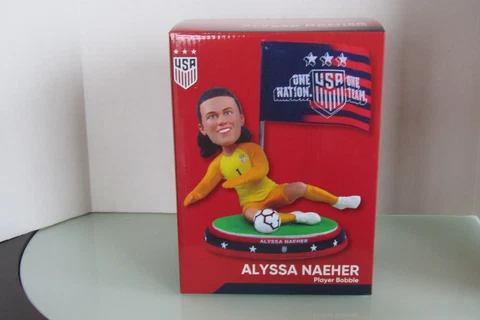 Alyssa Naeher Soccer Player Bobblehead Legends of The "Pitch" by FOCO - NIB Cover