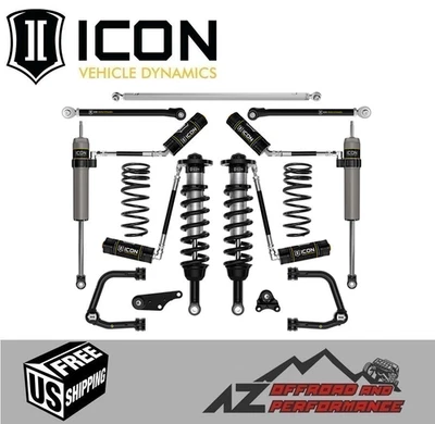 ICON 1.25-3" Lift Stage 7 Suspension Kit w/ Tubular for '25+ Toyota 4Runner 4WD - Image 1 of 4
